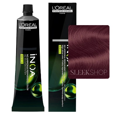 L'Oreal Pro iNOA Coloration Ammonia-Free Permanent Hair Color Dye  - Multicolored Loreal Haircolor Cream