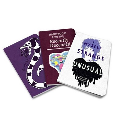 Beetlejuice Pocket Notebook Collection (Set of 3) - (80's Classics) by  Insight Editions (Paperback)