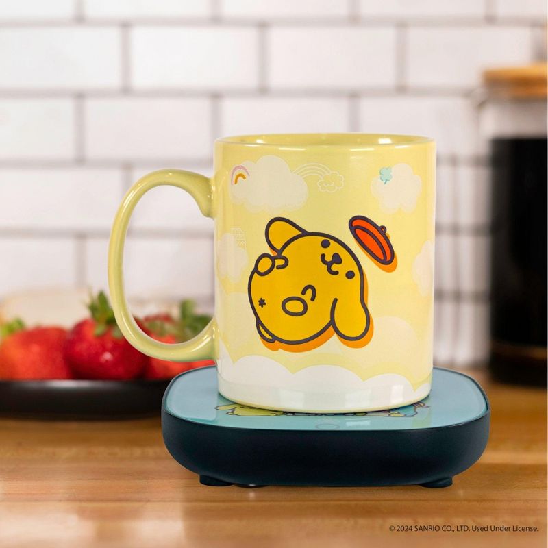Uncanny Brands Hello Kitty and Friends Pompompurin Mug Warmer with Mug, 4 of 6