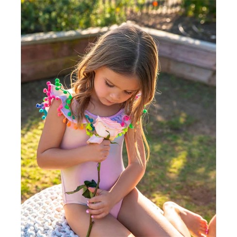 Gender Neutral GIRLS POMPOM BIKINI - PQ Swim - image 1 of 2