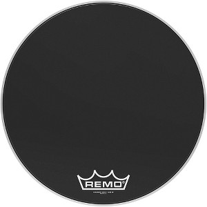 Remo Powermax Ebony Crimplock Bass Drum Head - 1 of 2