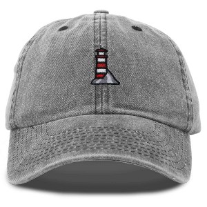 Dalix Lighthouse Embroidered Cap Cotton Baseball Hat Nautical Womens - 1 of 4