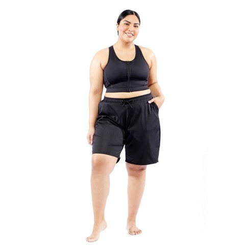 Plus size store swim board shorts