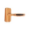 Bass Pet Brushes De-matting Pet Brush with 100% Premium Alloy Pin FIRM Pure Bamboo Handle Medium Slicker Style Striped Bamboo - 2 of 4