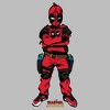 Women's Marvel: Deadpool & Wolverine Kidpool Pose T-Shirt - image 2 of 4