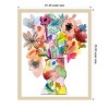 Amanti Art Linear Bouquet II by Melissa Wang Framed Wall Art Print - 4 of 4