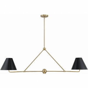 Crystorama Lighting Xavier 4 - Light Chandelier in  Vibrant Gold - 1 of 4