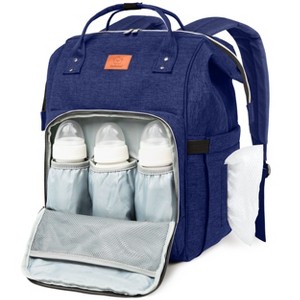KeaBabies Original Diaper Bag Backpack, Multi Functional, Water-resistant, Large Baby Bags for Girls, Boys - 1 of 4