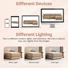 YOOCOZZ Chenille Sectional Sofa with Charging Ports, Petal Armrest Design and Movable Ottoman, 4 Seats - 3 of 4