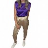 Women's High Class String, Jogger Pants - GLAM - 3 of 4