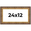 PosterPalooza | Panoramic Museum Gold Picture Frame - UV Acrylic, Foam Board Backing, Hanging Hardware - 2 of 4