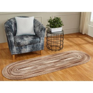 Ombre Collection 100% Cotton Chenille Super Soft & Plush Reversible Indoor Area Utility Rug - Better Trends - 1 of 4