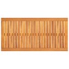 vidaXL Garden Coffee Table Natural acacia wood Solid acacia wood Medium - 4 of 4