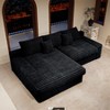 GDFStudio Marvello 118" Modular Corduroy Upholstered Compressed Sectional Sofa - 4 of 4