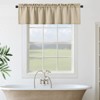 Waffle Weave Waterproof Small Curtain - Decorative Window Cover. Water-Resistant, Easy to Clean & Ideal for Kitchen, Bathroom, RV or Small Spaces - 4 of 4