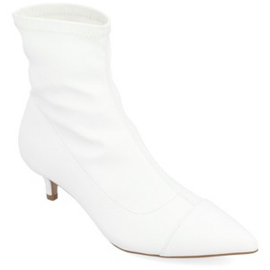 Journee Collection Womens Jadde Pull On Kitten Heel Bootie - 1 of 4