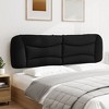 vidaXL Headboard Cushion Hanging Upholstered Bed Back Pillow Faux Leather - Black 76" - 3 of 4