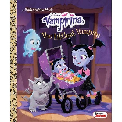 The Littlest Vampire (Disney Junior Vampirina) - (Little Golden Book) by  Lauren Forte (Hardcover)