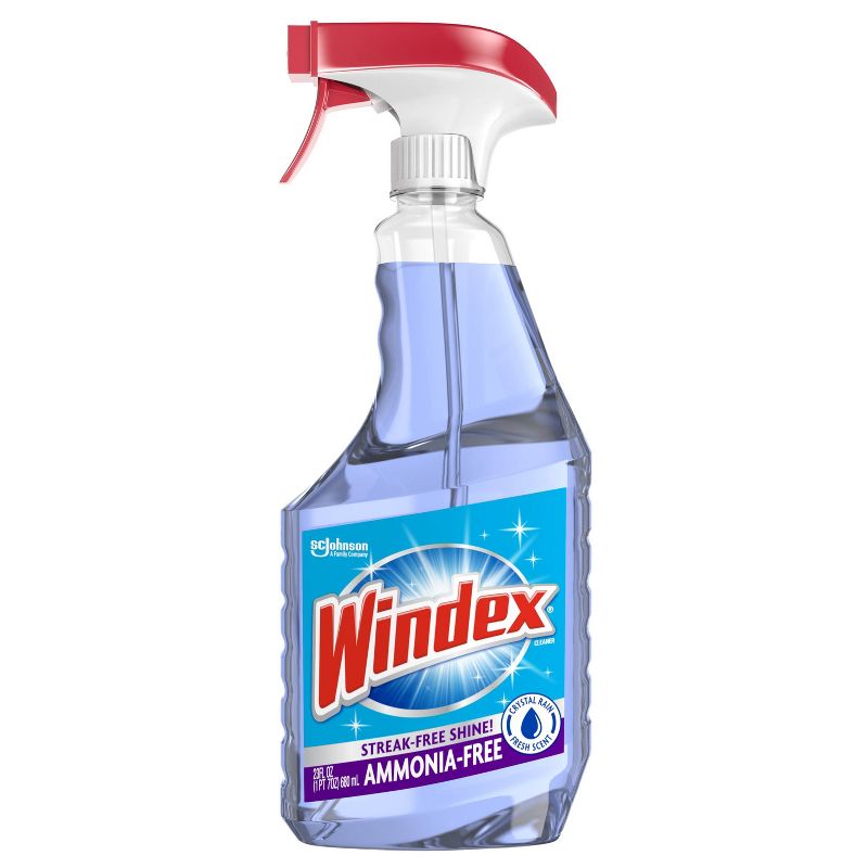 Windex Crystal Rain Scent Ammonia-Free Glass Cleaner Spray - 26oz, 5 of 14