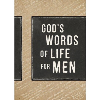 God's Words of Life for Men - by  Zondervan (Paperback)