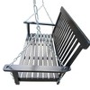 RUVALINO Playground Swings for Outdoor Swing Set, Children Outdoor Playset Place, Suitable for Garden, Courtyard, Black,46.46”*25.16”*24.21" - 4 of 4