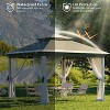 GustoWave Outdoor 11x11 Ft Pop Up Gazebo Canopy Tent for Patio, Garden - 2 of 4