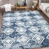 Area Rug Moroccan Soft Rug Modern Geometric Rug for Bedroom Living Room Kitchen Dining Room Rugs - 2 of 4