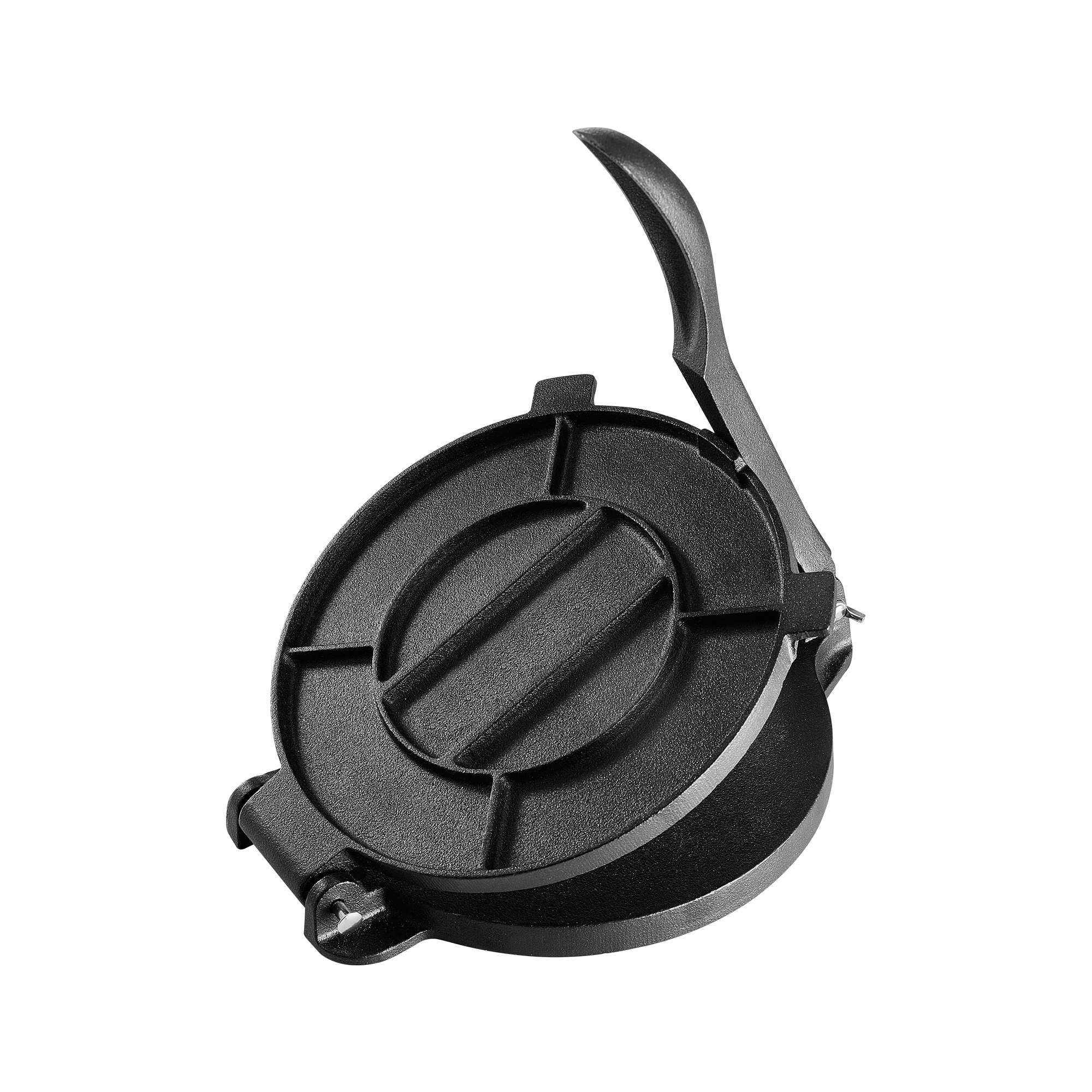 VEVOR Tortilla Press, 10 Inch Tortilla and Roti Maker, Cast Iron Heavy Duty Tortilladora Press with 100 Pcs Parchment Paper, Dough Maker, Silver
