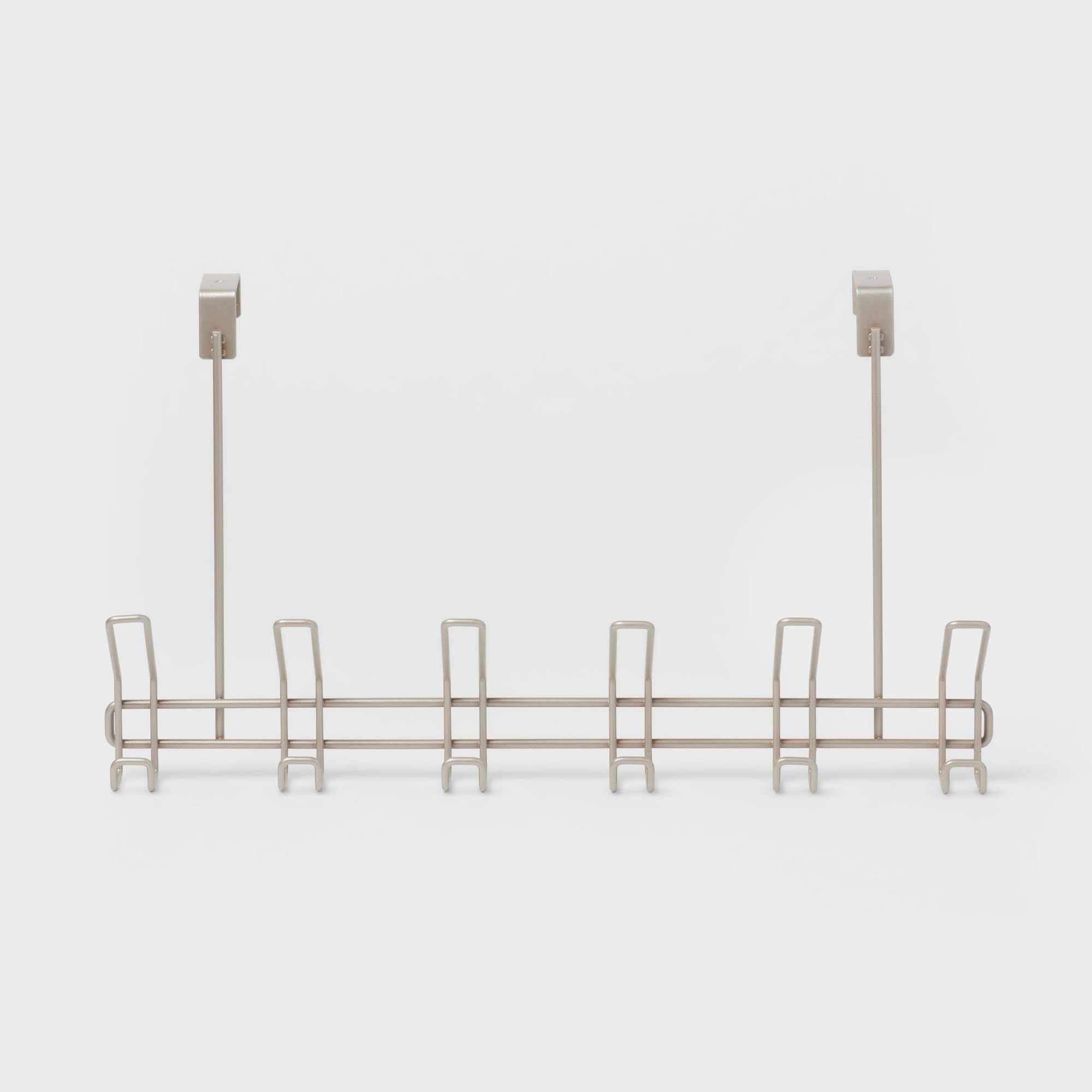 6 Over The Door Hook Silver - Threshold™