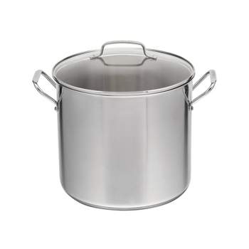 Tramontina 24-Quart Covered Stainless Steel Stock Pot - Sam's Club