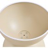 NicBex Cream Style Round Coffee Table with Storage Movable Tabletop,Elegant Shape Side Table,Center Table for Living Room - 4 of 4