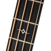 Sawtooth Rudy Sarzo Signature Transparent Black Flame Acoustic-Electric Bass Guitar - 4 of 4