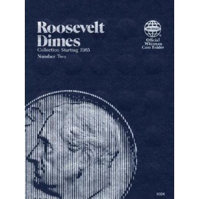 CFT - Roosevelt Dimes - (Official Whitman Coin Folder) by  Whitman Publishing (Hardcover)