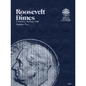 CFT - Roosevelt Dimes - (Official Whitman Coin Folder) by  Whitman Publishing (Hardcover) - 1 of 1