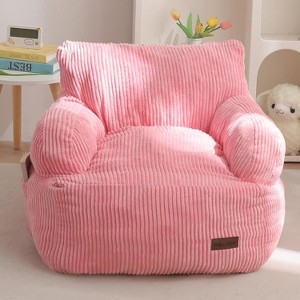 MAXYOYO Kids Bean Bag Chair, Stuffed Toddler Bean Bag Sofa with Filler for Gaming, Reading - 1 of 4