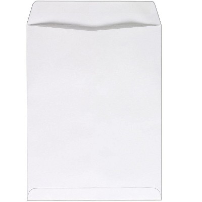 MyOfficeInnovations Gummed Catalog Envelopes 10"L x 13"H White 100/Box (295840N)