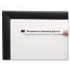 Panter Company Clear Magnetic Label Holders Side Load 6 x 1/2 Clear 10/Pack PCM12 - 4 of 4