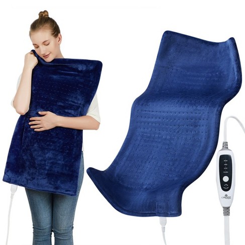 Heating Pad For Back Pain Relief 33x17 Extra Large Electric Heating Pads  For Cramps Neck And Shoulders : Target