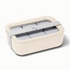 Caraway Home Medium Ceramic Coated Glass Food Storage Container - 2 of 4
