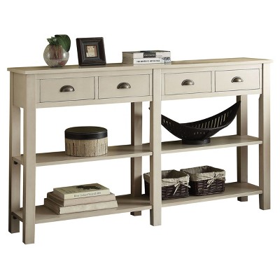 Console Table Cream - Acme Furniture