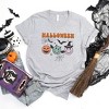 Simply Sage Market Women's Halloween Smiley Faces Short Sleeve Graphic Tee - 3 of 3