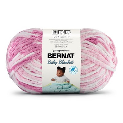 Bernat Baby Blanket Big Ball Yarn 24 Pack-Pink Dreams