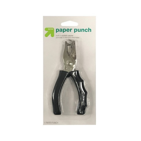 Single hole Paper punch for making holes in paper 