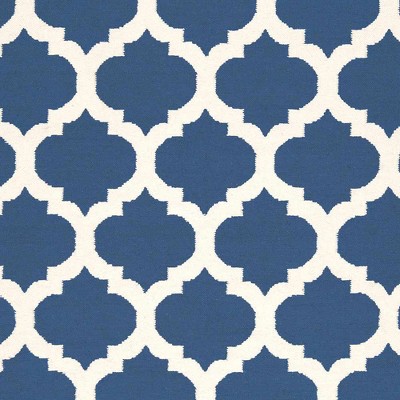 Hauteloom Centenary Navy Wool Area Rug