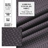 LunaLulinlk Purple Shower Curtain, Waffle Weave Heavy Duty Fabric Shower Curtain - 4 of 4