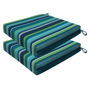 Honeycomb Outdoor Premium Dining Seat Cushion  (2-Pack) - 1 of 4