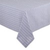 Design Imports  Farmhouse Gingham Tablecloth, French Blue, 52X52" - 3 of 4