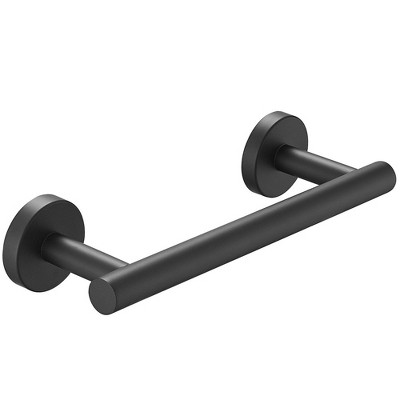 BWE Single Post Wall Mounted Towel Bar Toilet Paper Holder