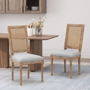 Set of 2 Mid-Century Dining Chair-Christopher Knight Home - 1 of 4