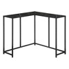 Sapphtopaz Modern Console Table with Corner L-Shaped Design Narrow Entryway Table with Metal Legs Accent Side Table for Living Room, Entryway - 4 of 4
